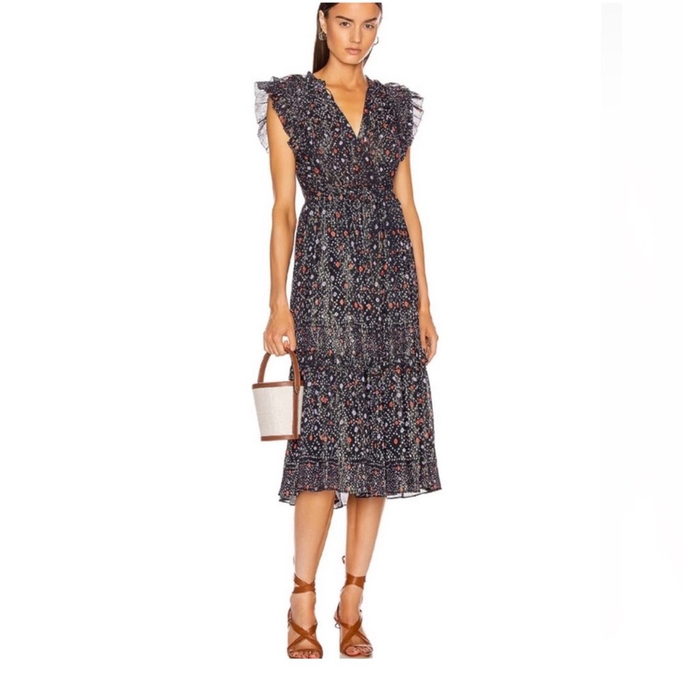 Ulla Johnson Linnea midi dress size 0